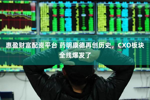 惠盈财富配资平台 药明康德再创历史，CXO板块全线爆发了
